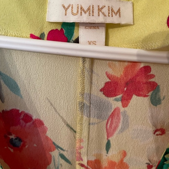 NWOT YUMI KIM Golden Hour Dress in Sunnyside Yellow - Picture 4 of 7